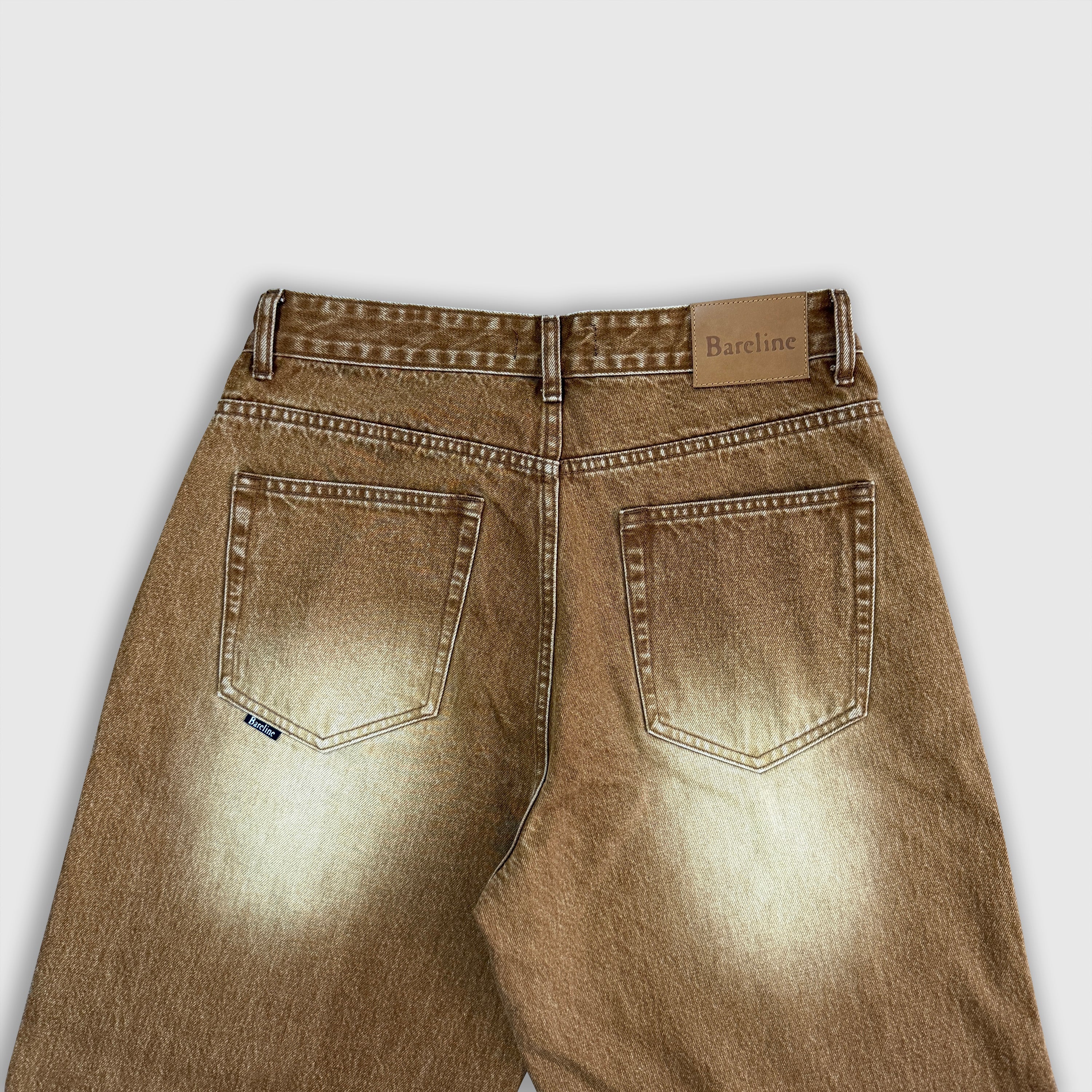 Brown Wash Denim