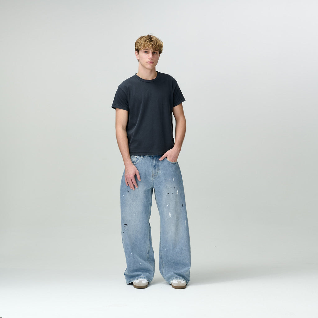 Paint Splatter Denim