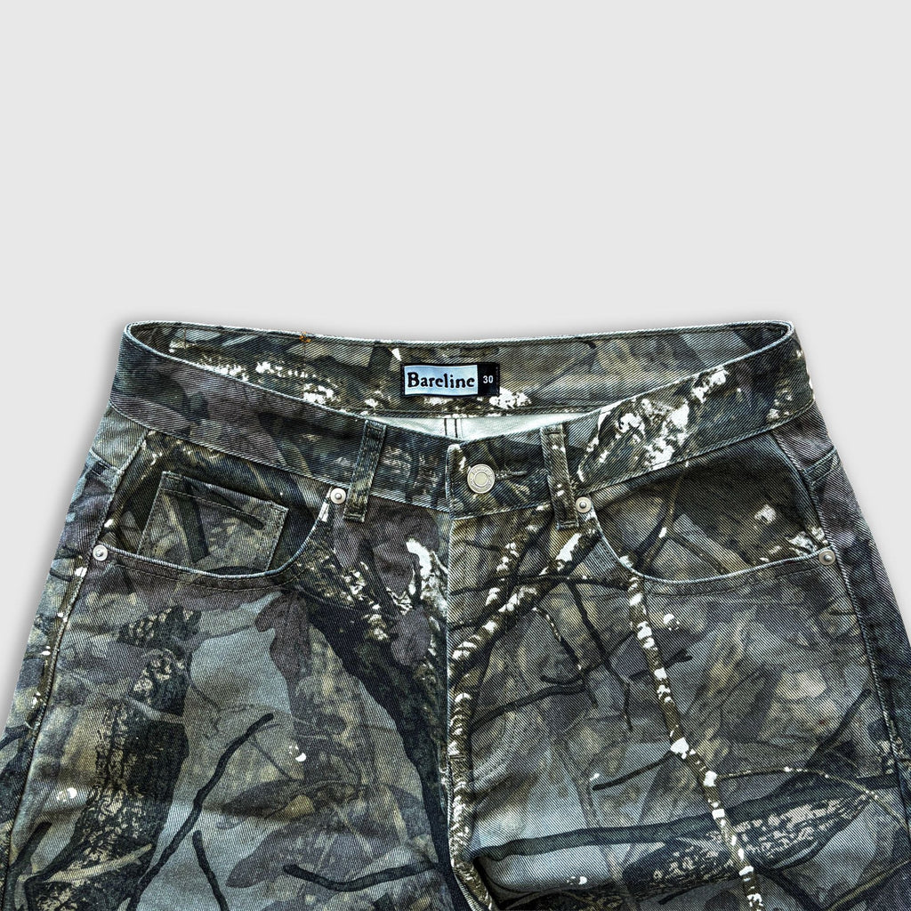 Woodland Camo Denim