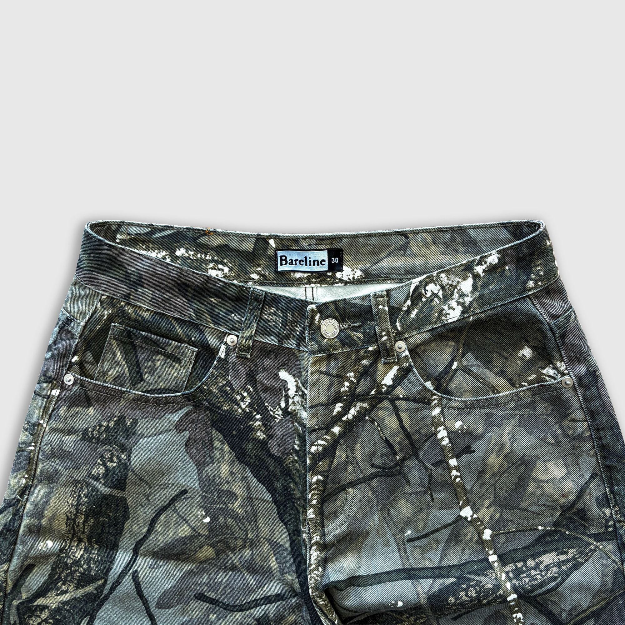 Woodland Camo Denim